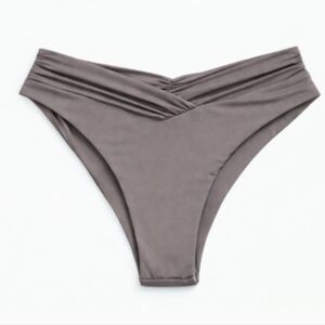 NWT Riot swim Pico Bottom Taupe Xs